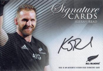 2018 Tap 'N' Play New Zealand Rugby - Signatures #SC-01 Kieran Read Front